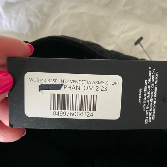 RtA Vendetta army black shorts - Picture 7 of 12